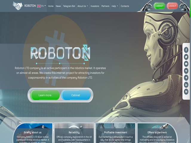 Roboton screenshot